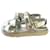 Dior Sandálias Hardware prateado Couro  ref.1061352