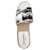 Chanel Sandálias Branco Algodão  ref.1061355