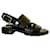Dior sandali Nero Pelle  ref.1061362