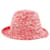 Crochet Bucket Hat - Ganni - Cotton - White  ref.1061385