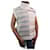 Autre Marque Beige and grey patterned jumper vest - size L Wool  ref.1061512