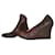 Lanvin wedges Brown Leather  ref.1061526