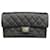 Chanel Versione borsa marsupio 2.55 Nero Pelliccia  ref.1061533
