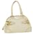 LOUIS VUITTON Suhari Luradiu Hand Bag Leather White M95624 LV Auth bs8134  ref.1061560