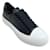 Alexander McQueen Black Leather Low Top Deck Sneakers  ref.1061722