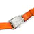 Hermès HERMES Uhren T.  stehlen Orange Stahl  ref.1061725