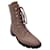 Stuart Weitzman Taupe Lace-Up Leather Boots Beige  ref.1061750
