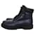 Valentino Garavani Ankle Boots Navy blue Leather  ref.1061870