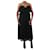 Zimmermann Black spaghetti-strap dress - Brand size 3 Polyester  ref.1061978