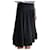 Autre Marque Black skirt with bandeau belt T.36 Viscose Satin  ref.1062019