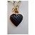 Collana Lunga Just Cavalli in Acciaio con Cuori in Onice Nero D'oro - vista 3