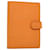 LOUIS VUITTON Epi Agenda PM Day Planner Couverture Orange Mandarin R2005H Authentification 52614 Cuir  ref.1062127