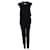 Autre Marque Fabiana Filippi, Jumpsuit with metal studs Black Silk  ref.1062183