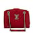 Louis Vuitton New Wave Bolsa com corrente de couro acolchoado vermelho  ref.1062228