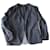 IKKS T-Mesh Jacket52 Black Dark grey Cotton  ref.1062301