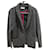 Zadig & Voltaire jacket 100% Wool Size L Dark grey  ref.1062314