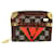 Louis Vuitton Porte monnaie Zippy Brown Cloth  ref.1062520