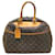 Louis Vuitton Deauville Brown Cloth  ref.1062544