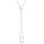 Hermès HERMES NECKLACE EVER ANCHOR CHAIN SAUTOIR 80CM SILVER 925 33GR SILVER NECKLACE Silvery  ref.1062574