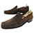 JM WESTON LOAFERS 625 9E 43 BROWN SUEDE SUEDE LOAFERS  ref.1062695
