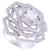Camelia Chanel ring 1932 T 55 WHITE GOLD 18K & 167 diamants 2.31CT DIAMONDS RING Silvery  ref.1062710