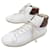 BERLUTI SNEAKER SHOES 9 43 WHITE LEATHER HIGH TOP SNEAKERS  ref.1062796