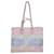 Louis Vuitton Escale Monogram OnTheGo GM Tote Bag in 'Rose' Pastel Coated Canvas Pink Cloth  ref.1062819