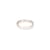 Autre Marque Silver Notes Ring Silvery Metal  ref.1062865