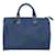 Louis Vuitton Speedy 30 Blue Leather  ref.1063153