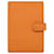 Organizer Louis Vuitton Agenda Cover Orange Leder  ref.1063184