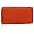 LOUIS VUITTON Epi Zippy Wallet Long Wallet Orange Mandarin M60310 LV Auth 52895 Leather  ref.1063314