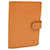 LOUIS VUITTON Epi Agenda PM Day Planner Couverture Orange Mandarin R2005H Authentification 52883 Cuir  ref.1063381