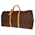 Louis Vuitton Keepall 60 Brown Cloth  ref.1063436