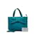 Prada Tessuto Bow Handbag Canvas Handbag 1BA084 in Good condition Blue Cloth  ref.1063650