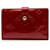 Monedero francés Louis Vuitton Red Vernis Roja Cuero Charol  ref.1063705