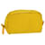 FENDI Zucchino Canvas Pouch Yellow Auth bs4618 Cloth  ref.1064062