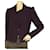Dries Van Noten Purple Woolen Single Button Blazer Fitted short Jacket size 38  ref.1064294