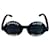 Chanel Óculos de sol Preto Acetato  ref.1064302