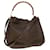 GUCCI Bamboo Hand Bag Leather 2way Brown Auth 53688  ref.1064448