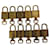 Louis Vuitton padlock 10set Gold Tone LV Auth ep1730 Metal  ref.1064467