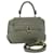 Salvatore Ferragamo Sofia Gancini Shoulder Bag Leather 2way Gray Auth 53276 Grey  ref.1064564