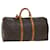 Louis Vuitton Monogram Keepall 55 Boston Bag M41424 LV Auth 53020 Cloth  ref.1064577