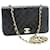 Timeless Chanel Full Flap Preto Couro  ref.1064616