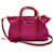 Prada Shoulder bag Pink Red Patent leather Cloth  ref.1064707