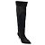 Tamara Mellon Tabitha Simmons Trinity negra hasta la rodilla 75 Botas de piel de napa Negro