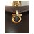 Sac à main Salvatore Ferragamo en cuir marron foncé - vue 2