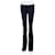 7 For All Mankind Kimmi Boot Cut Jeans Black Cotton  ref.1064861