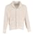 Brunello Cucinelli Shawl-Collar Ribbed Cardigan in Ecru Cashmere White Cream Wool  ref.1065044