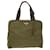 PRADA Hand Bag Nylon Khaki Auth ep918 Green  ref.1065305