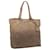 PRADA Tote Bag Leather Beige Auth ar8732 Brown  ref.1065318